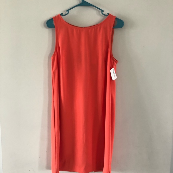 Trina Turk Womens Dress Shift Open Back Orange 8 - Picture 3 of 8